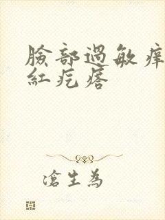 脸部过敏痒肿有红疙瘩