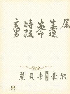 亥时出生属虎的男孩命运