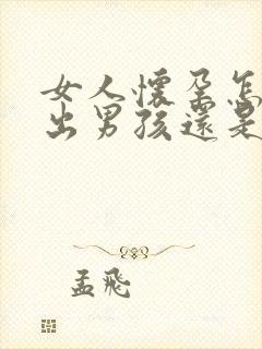 女人怀孕怎么看出男孩还是女孩子