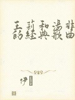 王莉和汤非合唱的经典歌曲