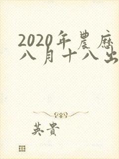 2020年农历八月十八出生的人命运怎么样封面