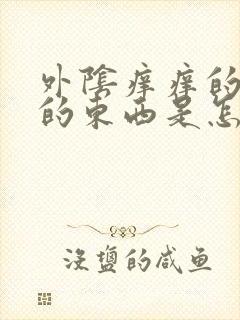 外阴痒痒的白色的东西是怎么回事