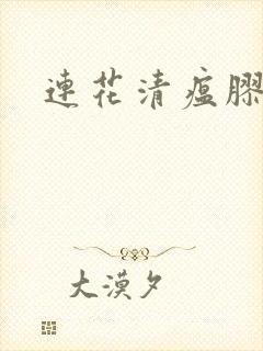 连花清瘟胶囊.封面