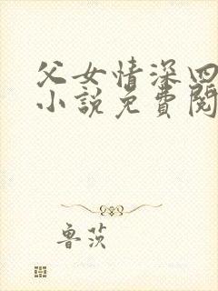 父女情深四十部小说免费阅读全文封面