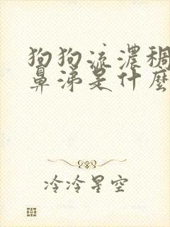 狗狗流浓稠的黄鼻涕是什么原因封面