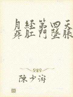 月经第四天肚子疼肛门坠胀