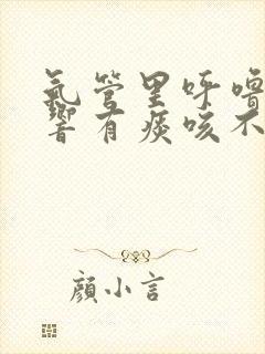 气管里呼噜呼噜响有痰咳不出来