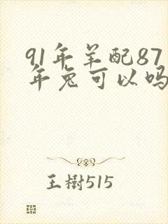 91年羊配87年兔可以吗