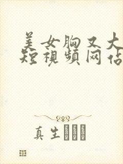 美女胸又大又黄短视频网站