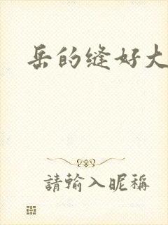 岳的缝好大封面