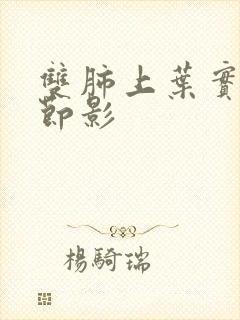 双肺上叶实性结节影