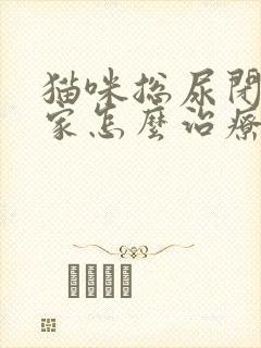 猫咪总尿闭我在家怎么治疗