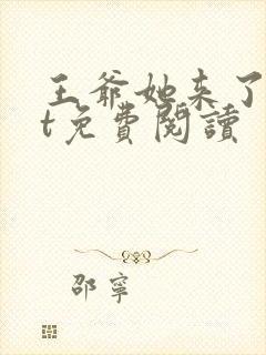 王爷她来了txt免费阅读