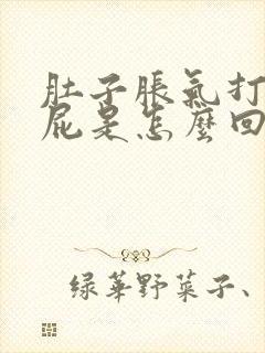 肚子胀气打嗝放屁是怎么回事