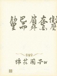 肋巴扇左侧下面里面疼怎么回事封面