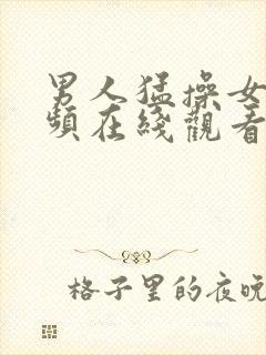 男人猛操女人视频在线观看