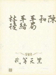 林平平和陈焕最后结局封面