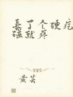 长了个硬疙瘩一碰就疼