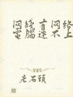 网线有网络但是电脑连不上网封面