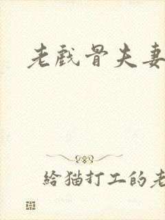 老戏骨夫妻演员封面