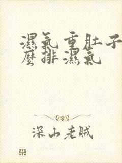 湿气重肚子大怎么排湿气