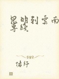 昆明到云南物流专线封面