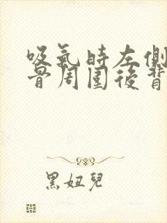 吸气时左侧肩胛骨周围后背里面疼