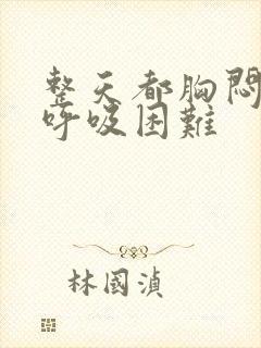 整天都胸闷气短呼吸困难封面