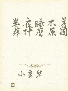 半夜睡不着后背疼什么原因