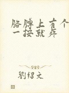 胳膊上有个硬块一按就疼封面