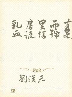 乳房里面有可见血流信号是什么意思