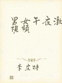 男女午夜激情小视频