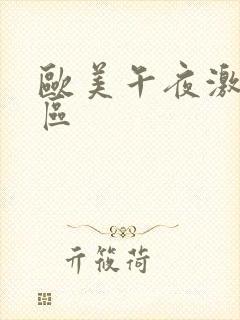 欧美午夜激情二区