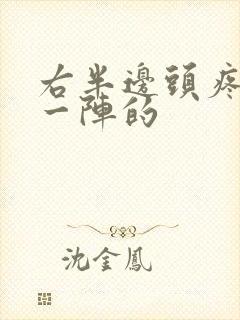 右半边头疼一阵一阵的