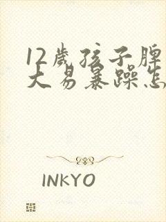 12岁孩子脾气大易暴躁怎么办