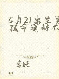 5月21出生男孩命运好不好