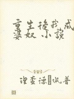 重生后我成了老婆奴 小说