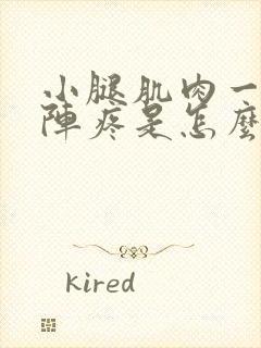 小腿肌肉一阵一阵疼是怎么回事封面