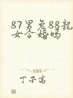 87男兔88龙女合婚吗