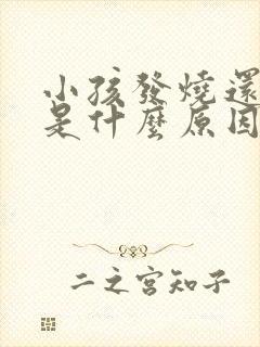 小孩发烧还吐了是什么原因