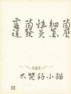 霉菌性细菌性阴道发炎怎么治封面