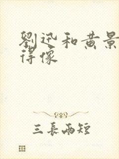 刘迅和黄景瑜长得像