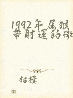 1992年属猴带财运的微信昵称