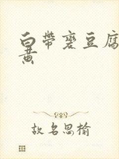 白带变豆腐渣还黄