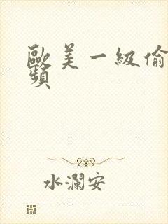 欧美一级偷拍视频