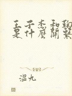 王子杰和鞠婧祎是什么关系封面