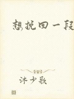 想挽回一段感情封面