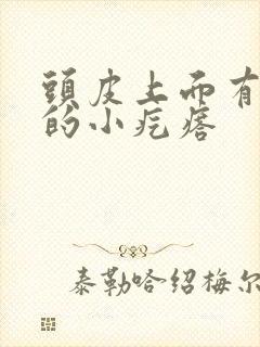 头皮上面有红色的小疙瘩