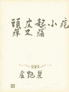 头皮起小疙瘩又痒又痛