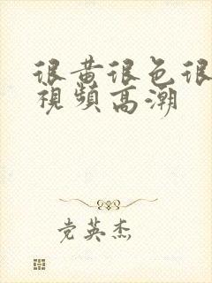 很黄很色很爽的视频高潮